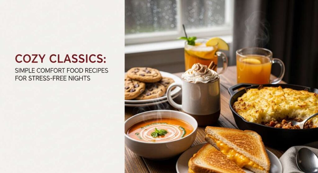 featured: cozy classics: simple comfort food recipes for stress free nights