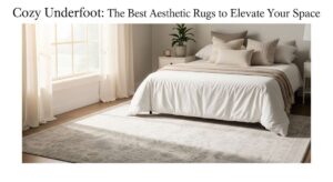 featured: cozy underfoot: the best aesthetic rugs to elevate your space