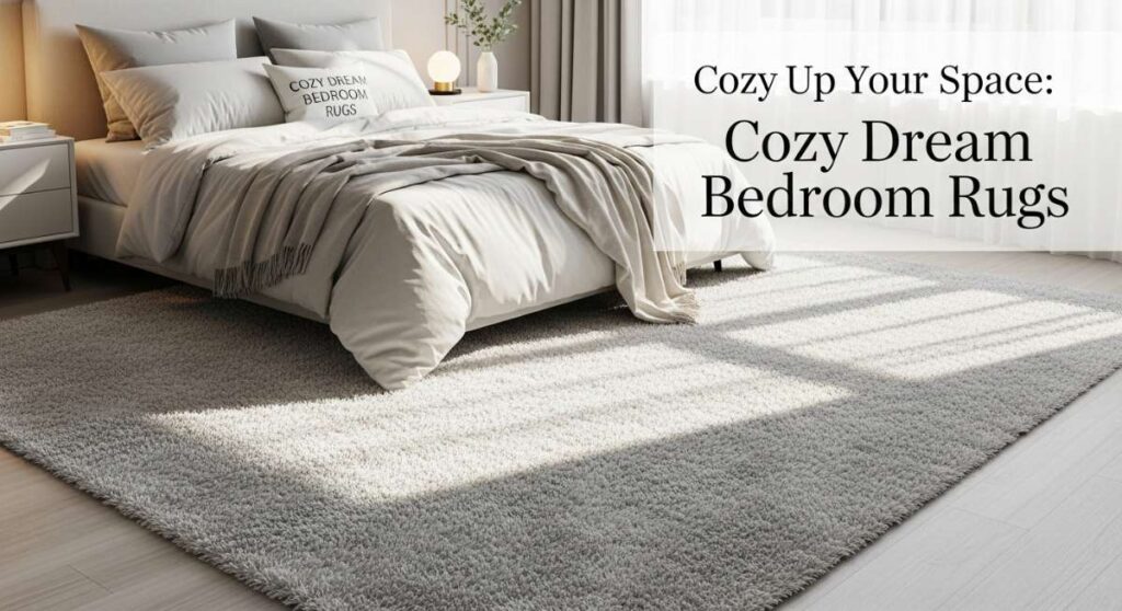 featured: cozy up your space: how to choose the perfect dreamy bedroom rug