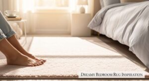 featured: cozy vibes only: how to choose the perfect dreamy bedroom rug