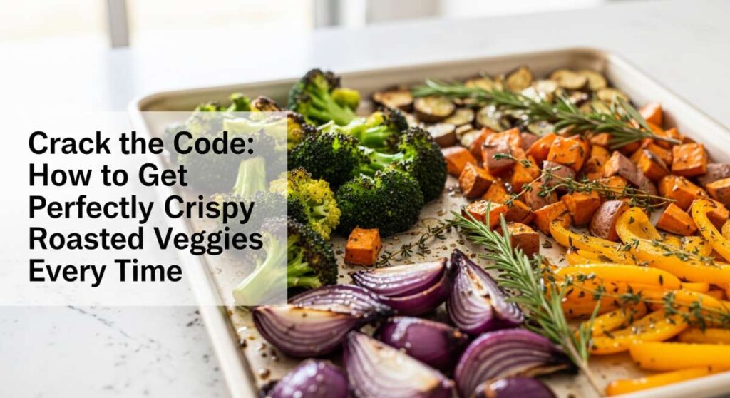 featured: crack the code: how to get perfectly crispy roasted veggies every time