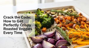 featured: crack the code: how to get perfectly crispy roasted veggies every time