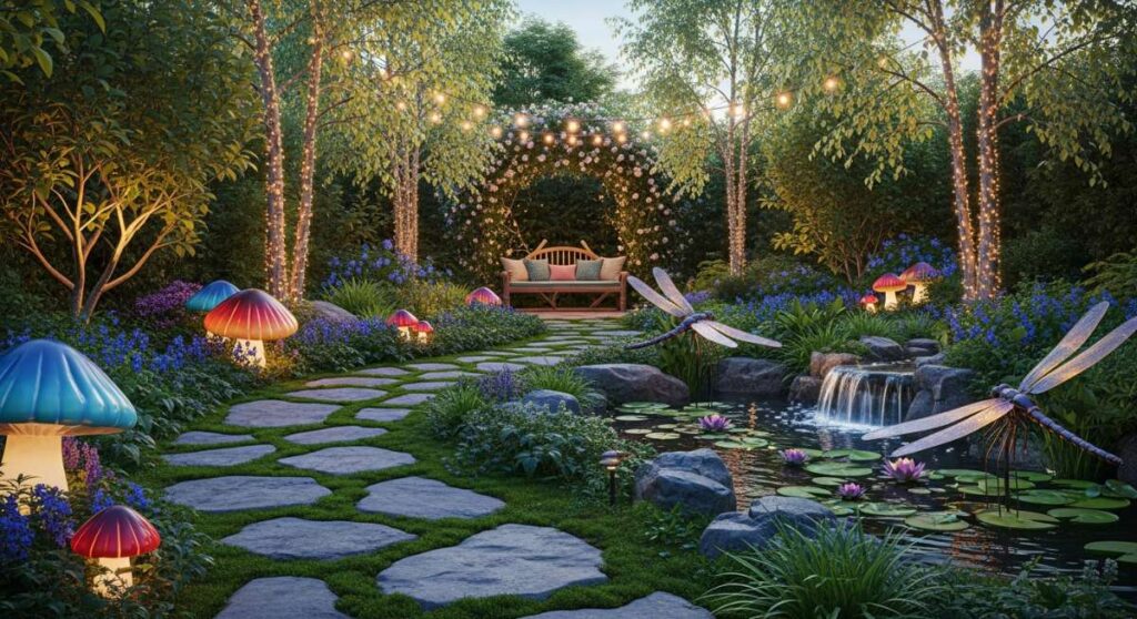 featured: creating magic: how to design your own whimsical garden oasis
