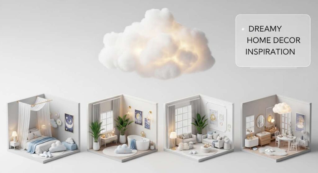 featured: creating your own cloud: dreamy decor inspiration for every room