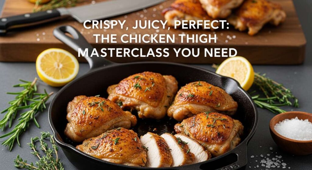 featured: crispy, juicy, perfect: the chicken thigh masterclass you need