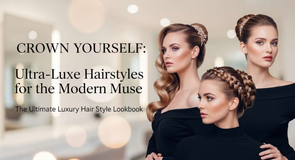 featured: crown yourself: ultra luxe hairstyles for the modern muse