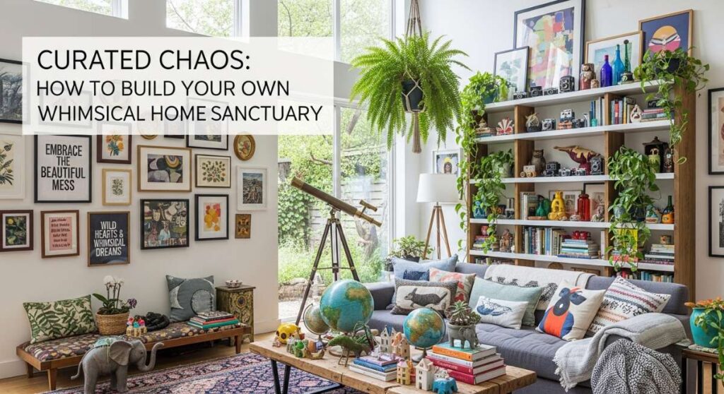 featured: curated chaos: how to build your own whimsical home sanctuary