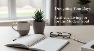 featured: designing your days: aesthetic living for the modern soul