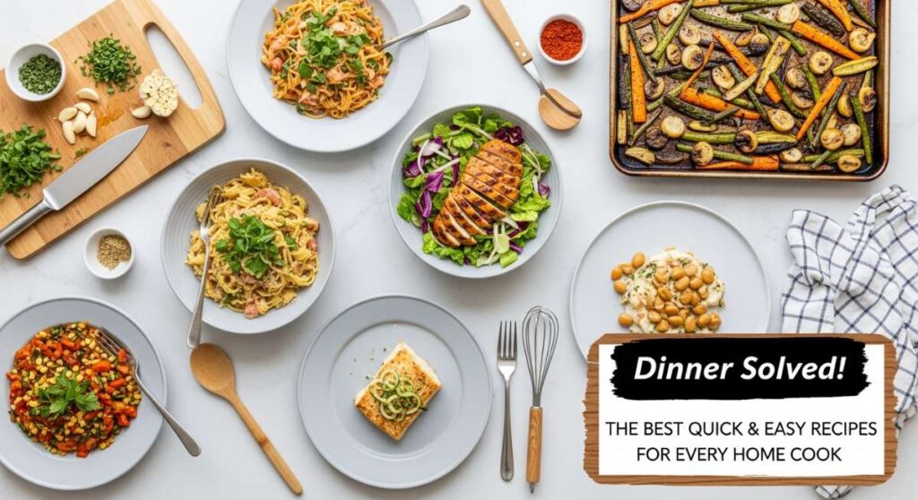 featured: dinner solved! the best quick & easy recipes for every home cook