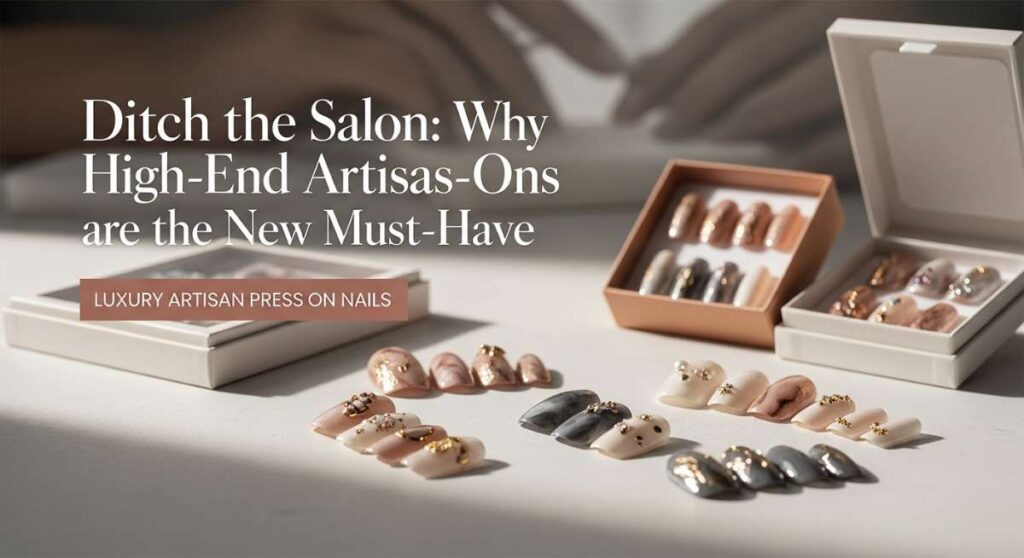 featured: ditch the salon: why high end artisan press ons are the new must have