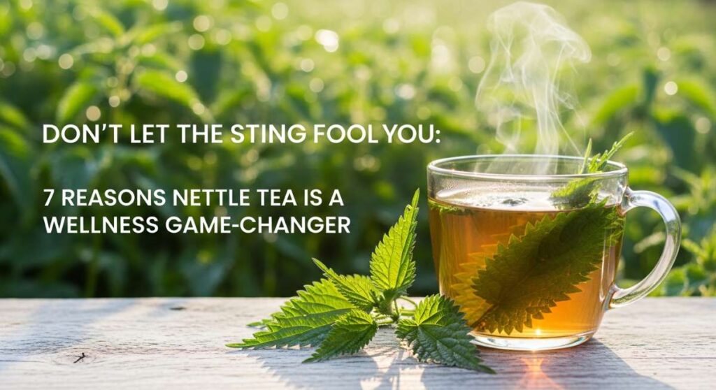 featured: don't let the sting fool you: 7 reasons nettle tea is a wellness game changer