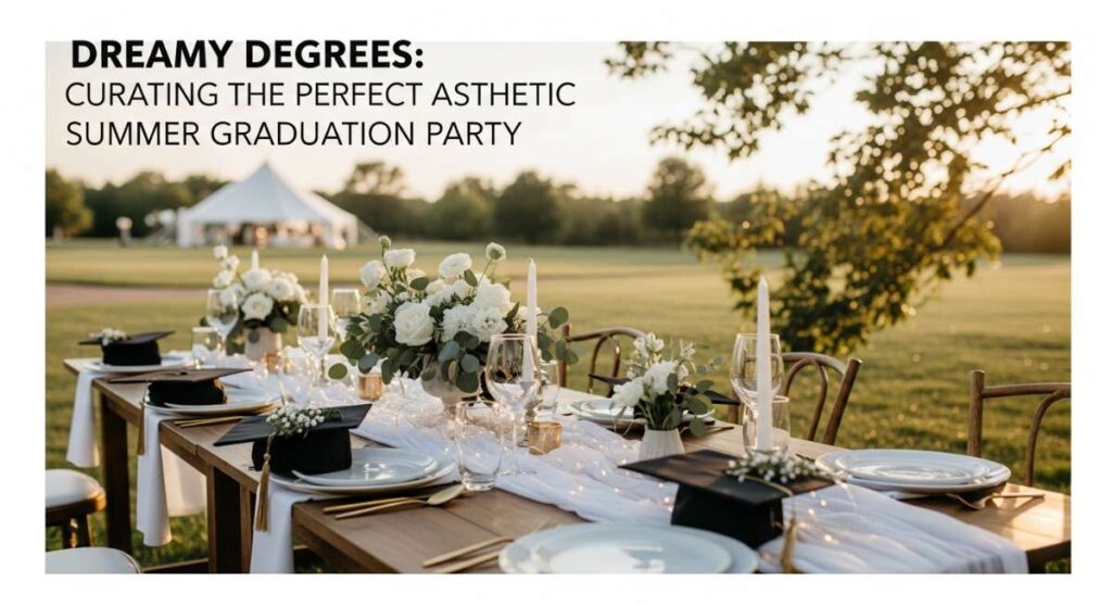 Dreamy Degrees: Curating the Perfect Aesthetic Summer Graduation Party featured: dreamy degrees: curating the perfect aesthetic summer graduation party