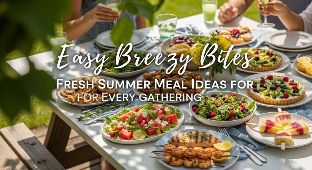featured: easy breezy bites: fresh summer meal ideas for every gathering
