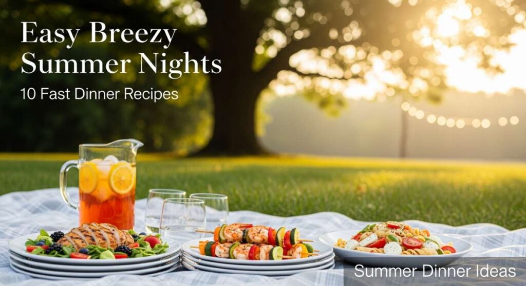 featured: easy breezy summer nights: 10 fast dinner recipes