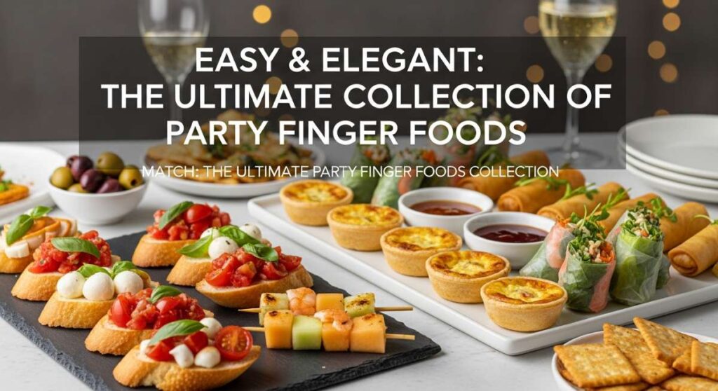featured: easy & elegant: the ultimate collection of party finger foods
