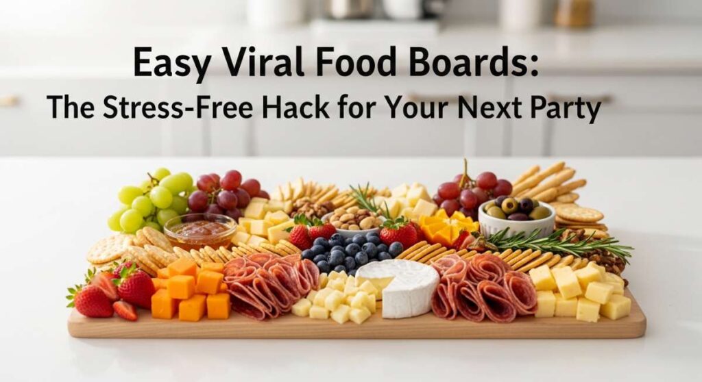 featured: easy viral food boards: the stress free hack for your next party