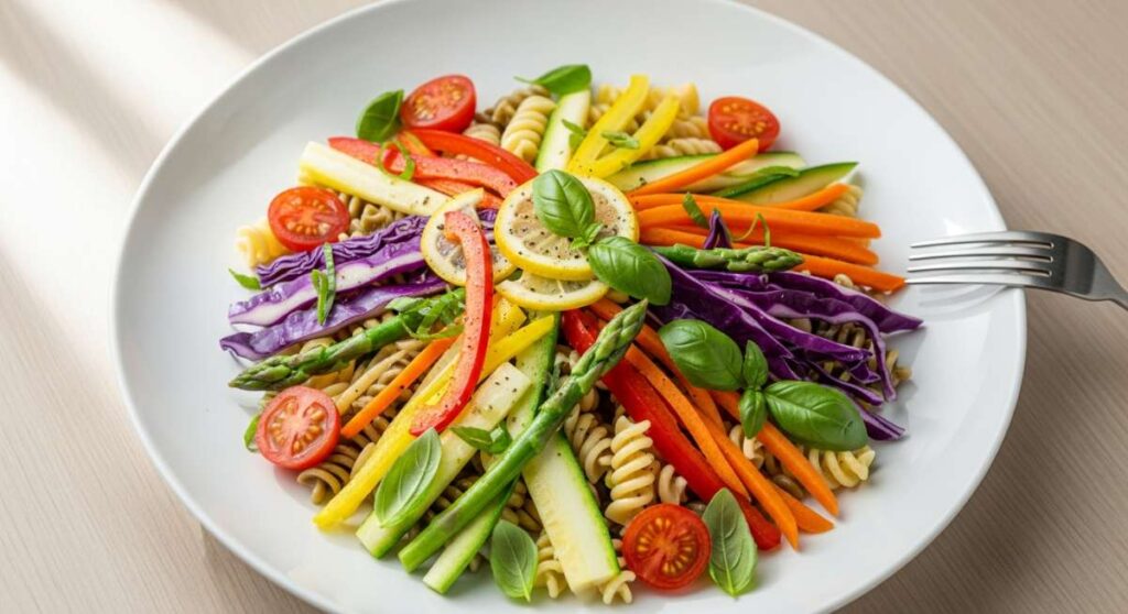 featured: eat the rainbow: nutrient packed pasta dishes to brighten your table