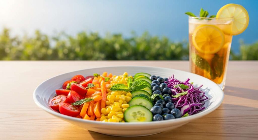 featured: eat the rainbow: refreshing summer dinner ideas you'll love