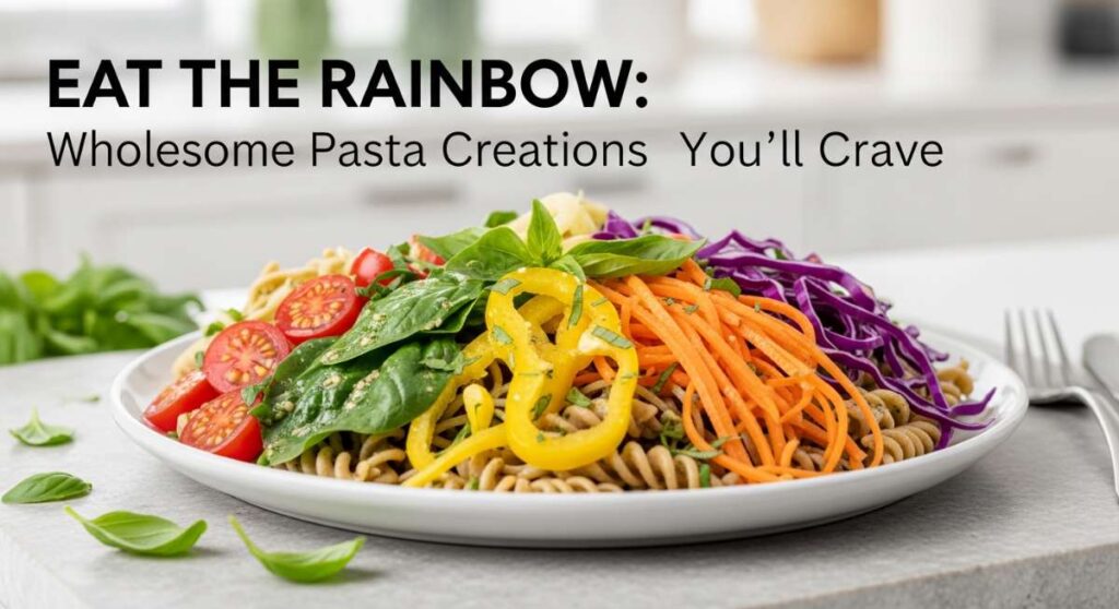 featured: eat the rainbow: wholesome pasta creations you’ll crave