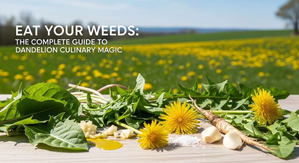featured: eat your weeds: the complete guide to dandelion culinary magic