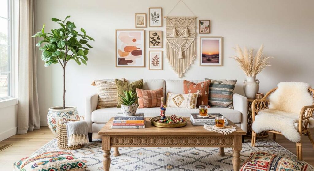 featured: eclectic elegance: your guide to a dreamy bohemian home makeover