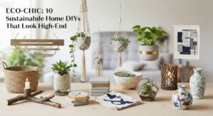 featured: eco chic: 10 sustainable home diys that look high end