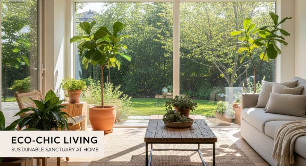 featured: eco chic living: how to create a sustainable sanctuary at home