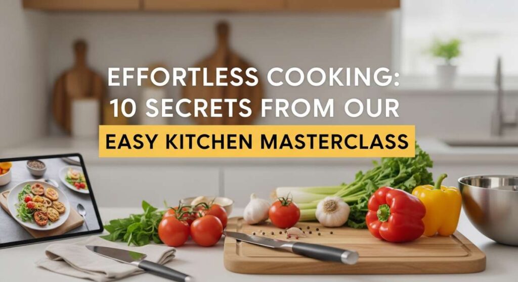 featured: effortless cooking: 10 secrets from our easy kitchen masterclass