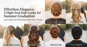 featured: effortless elegance: 5 high end hair looks for your summer graduation