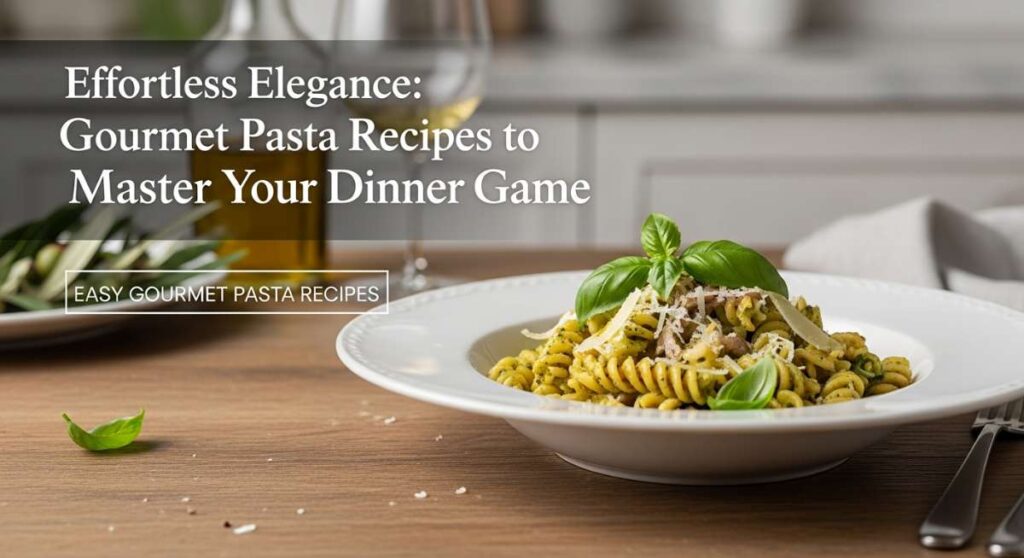 featured: effortless elegance: gourmet pasta recipes to master your dinner game