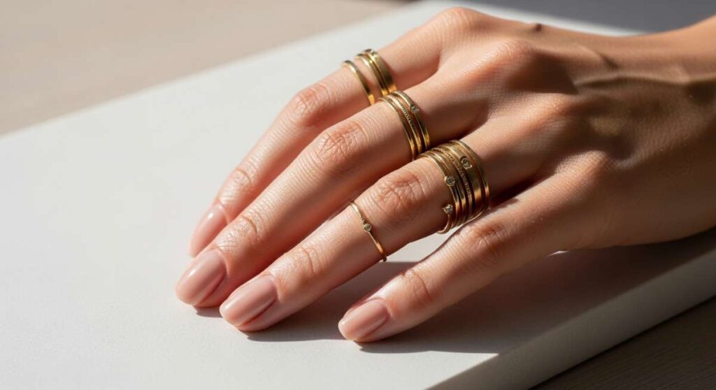 featured: effortless elegance: mastering the minimalist gold ring trend