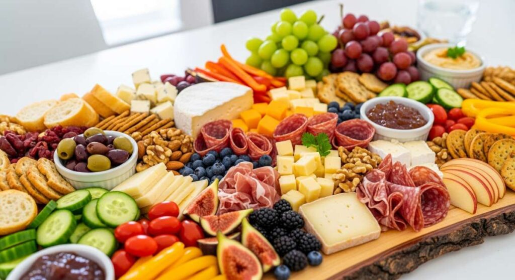 featured: effortless entertaining: how to build a simple viral food board