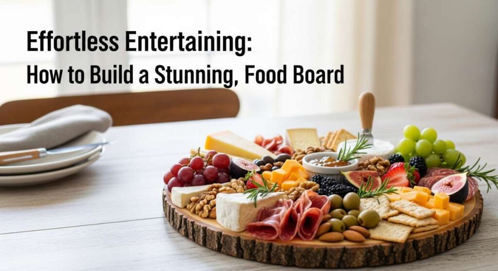 featured: effortless entertaining: how to build a stunning, simple food board