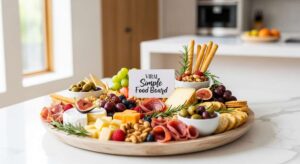 featured: effortless entertaining: how to build the viral simple food board