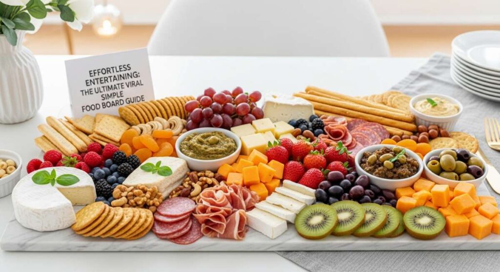 featured: effortless entertaining: the ultimate viral simple food board guide