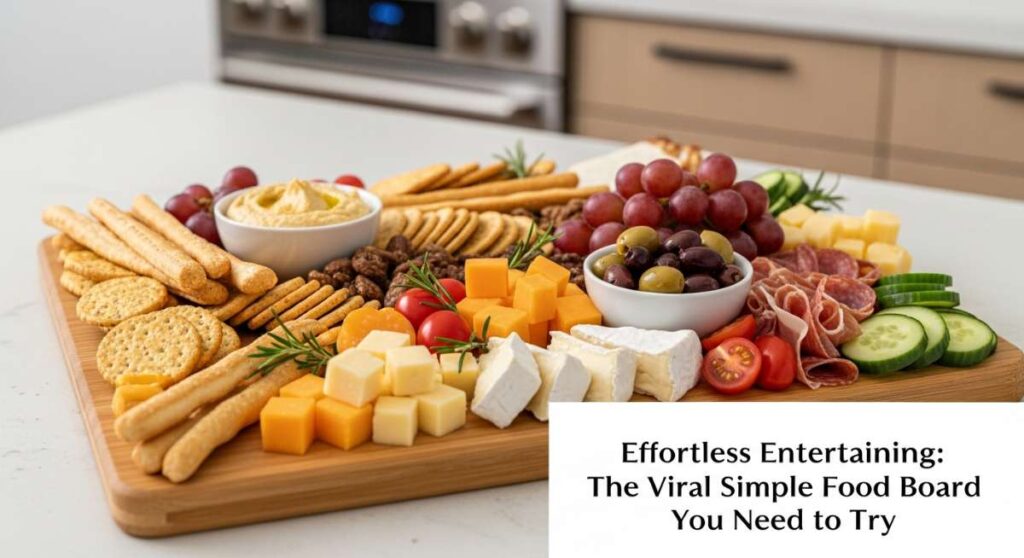 featured: effortless entertaining: the viral simple food board you need to try