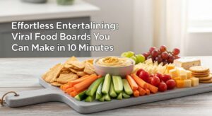 featured: effortless entertaining: viral food boards you can make in 10 minutes