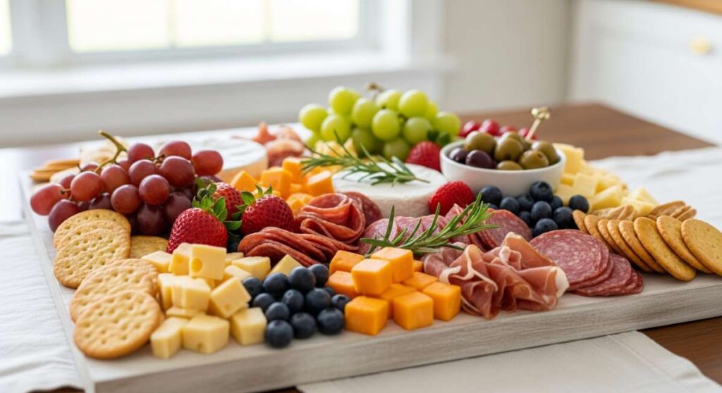 featured: effortless hosting: the simple food board everyone is obsessed with