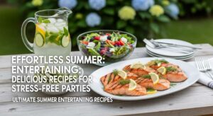 featured: effortless summer entertaining: delicious recipes for stress free parties