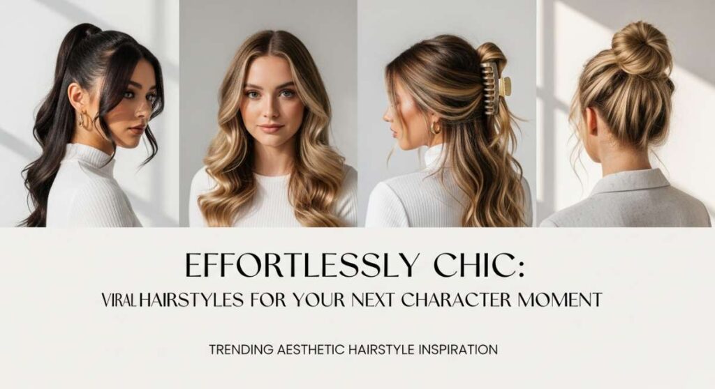 featured: effortlessly chic: viral hairstyles for your next main character moment
