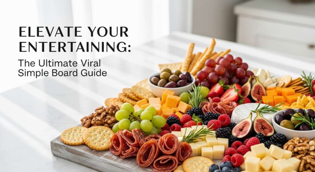 featured: elevate your entertaining: the ultimate viral simple food board guide