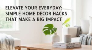 featured: elevate your everyday: simple home decor hacks that make a big impact