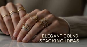 featured: elevate your hand jewelry: elegant gold ring stacking ideas
