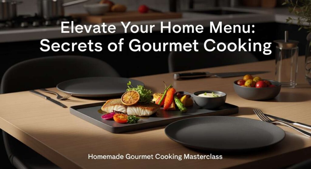 featured: elevate your home menu: secrets of gourmet cooking