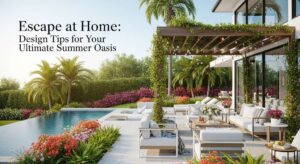 featured: escape at home: design tips for your ultimate summer oasis