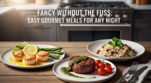 featured: fancy without the fuss: easy gourmet meals for any night