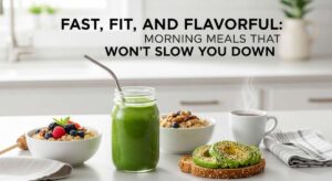 featured: fast, fit, and flavorful: morning meals that won't slow you down