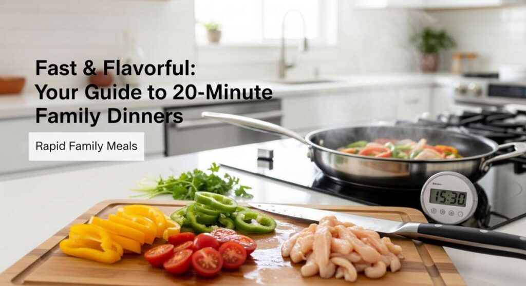 featured: fast & flavorful: your guide to 20 minute family dinners