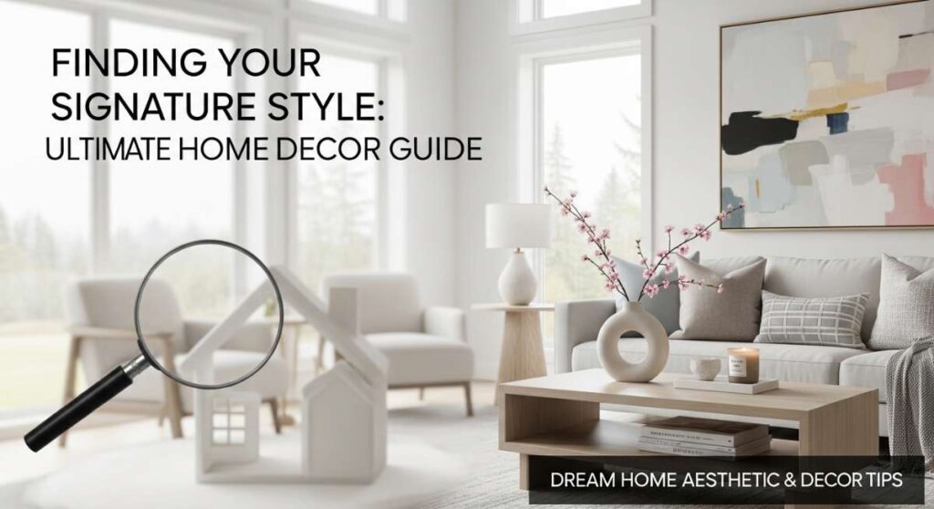 featured: finding your signature style: the ultimate home decor guide