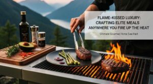 featured: flame kissed luxury: crafting elite meals anywhere you fire up the heat